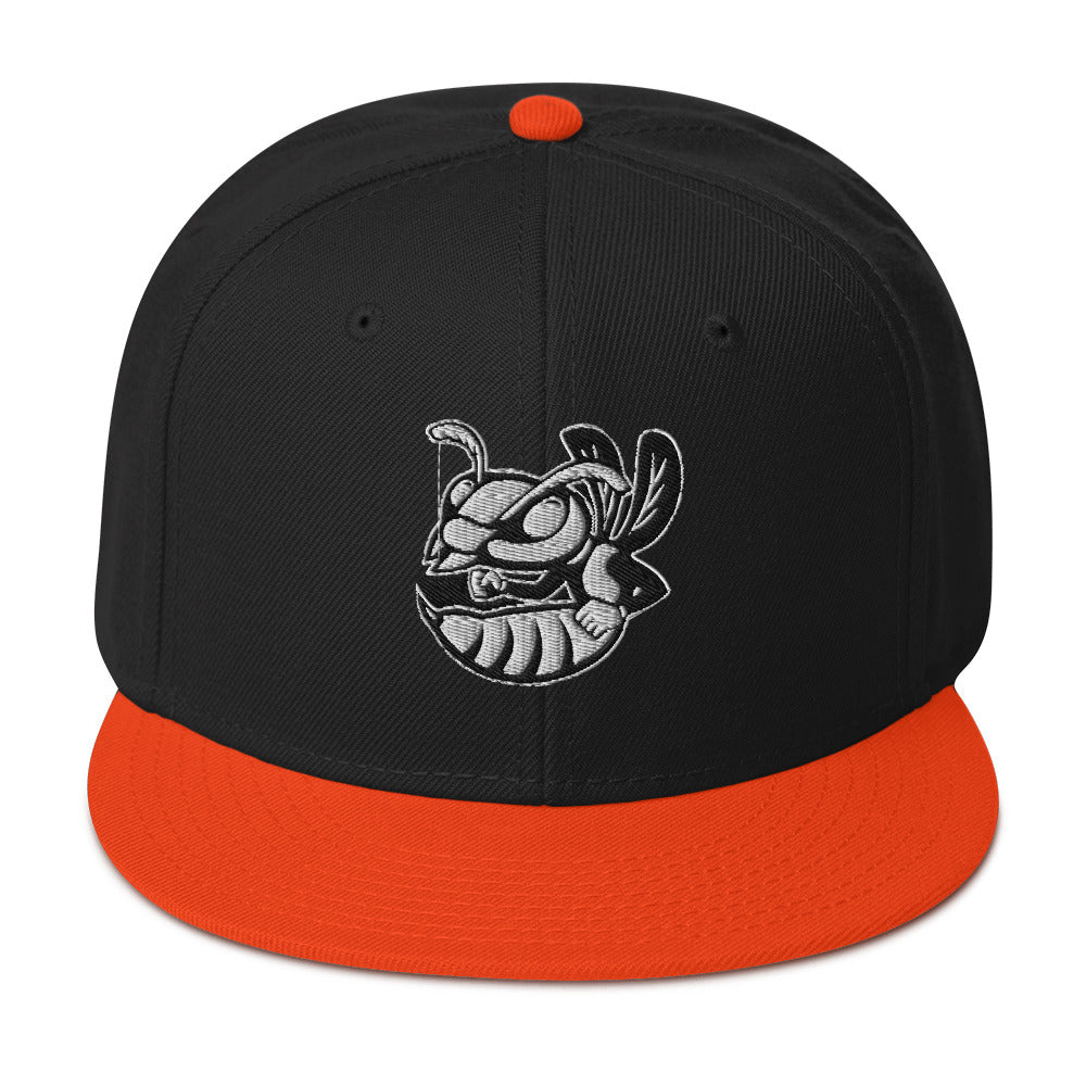 Beesmoove boss bee Snapback Hat - Beesmoove 38.00  Orange-Black-Black