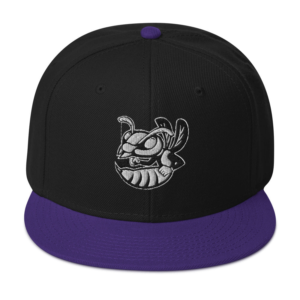 Beesmoove boss bee Snapback Hat - Beesmoove 38.00  Purple-Black-Black