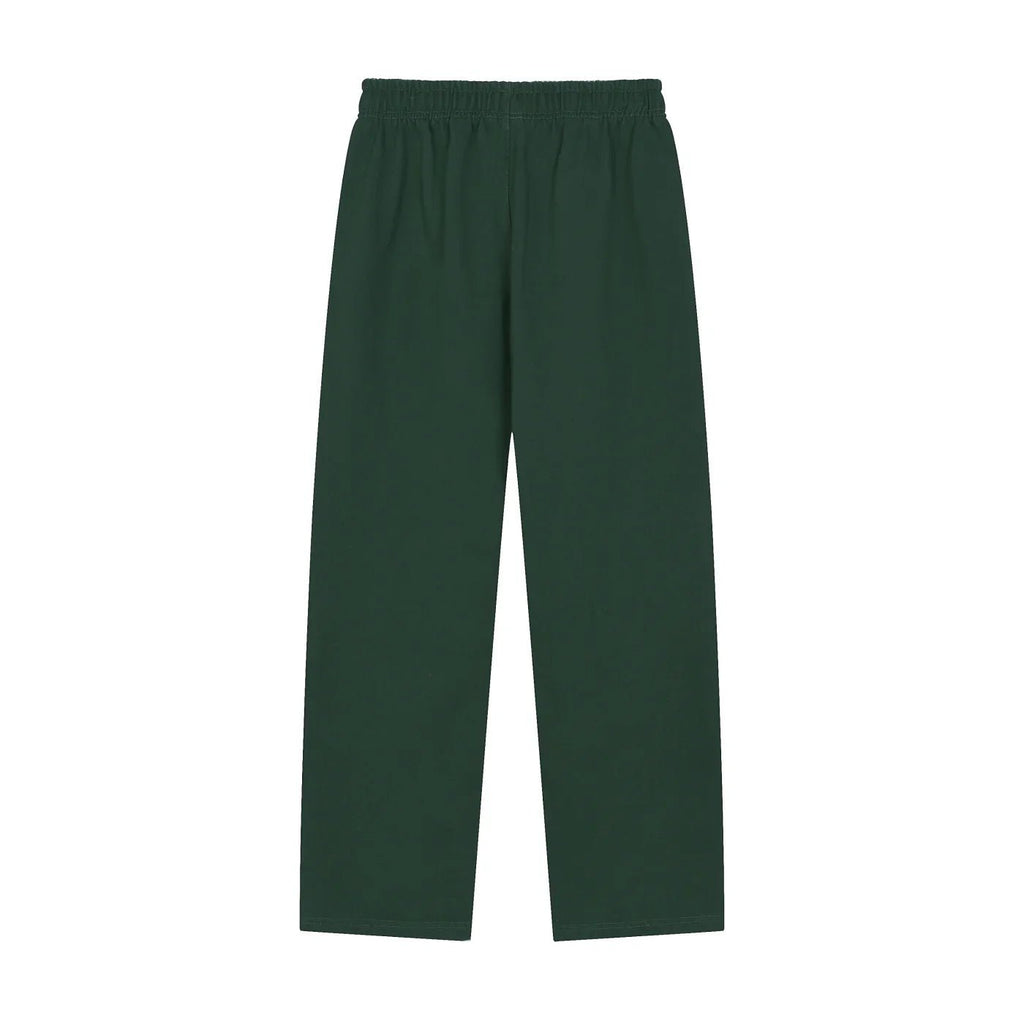 Solid Color Straight - Leg Sweatpants - Beesmoove