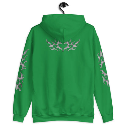 Beesmoove silver flame Unisex Hoodie - Beesmoove