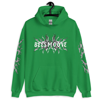 Beesmoove silver flame Unisex Hoodie - Beesmoove