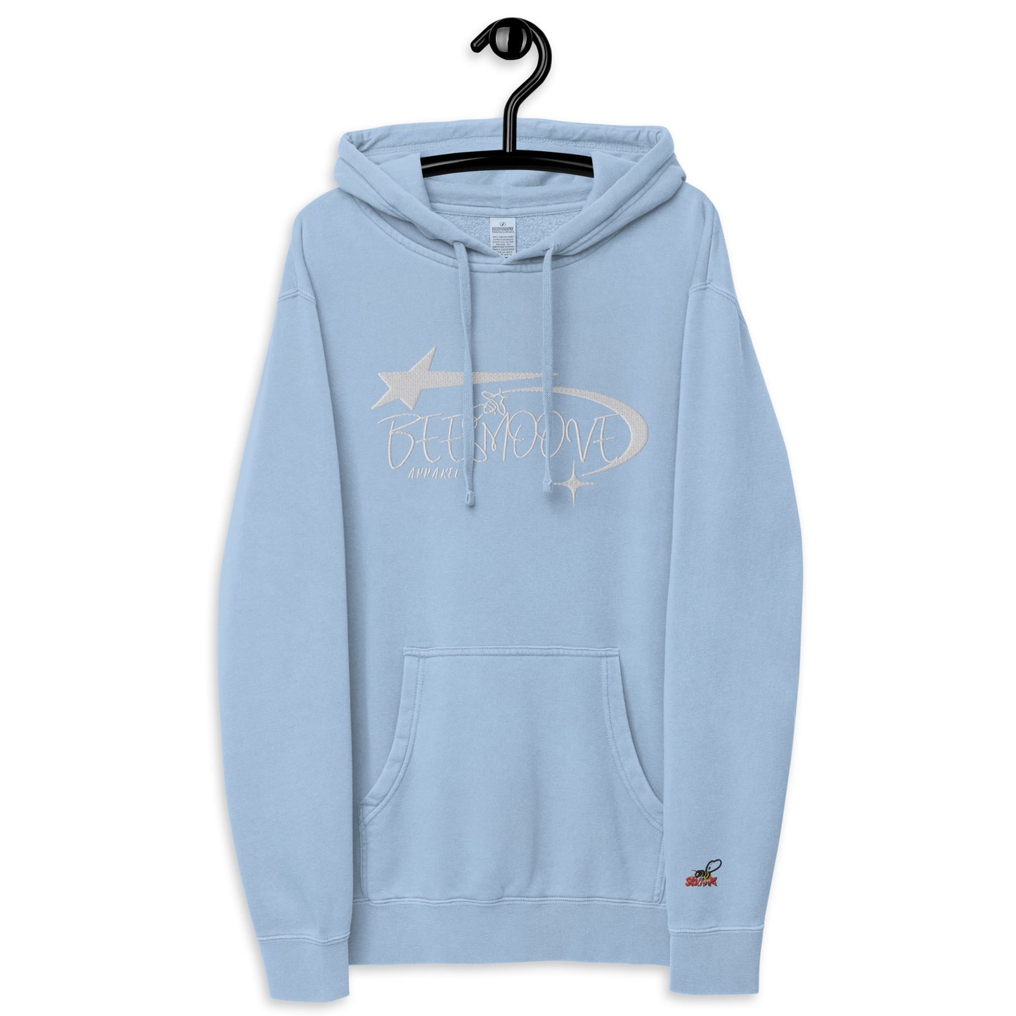 Beesmoove big star famous Unisex pigment-dyed hoodie - Beesmoove 100.00 Beesmoove 