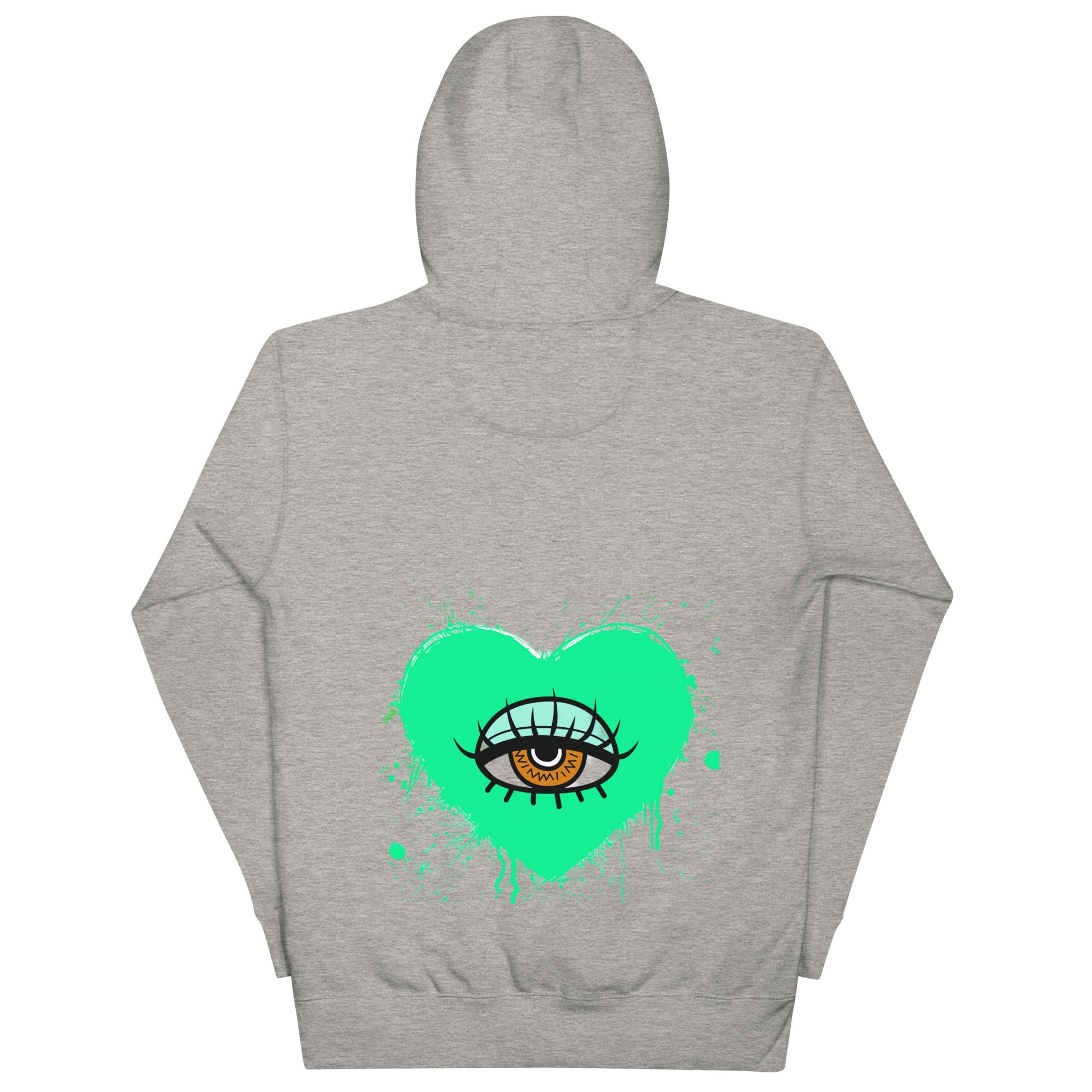 Beesmoove eye catcher green Unisex Hoodie - Beesmoove