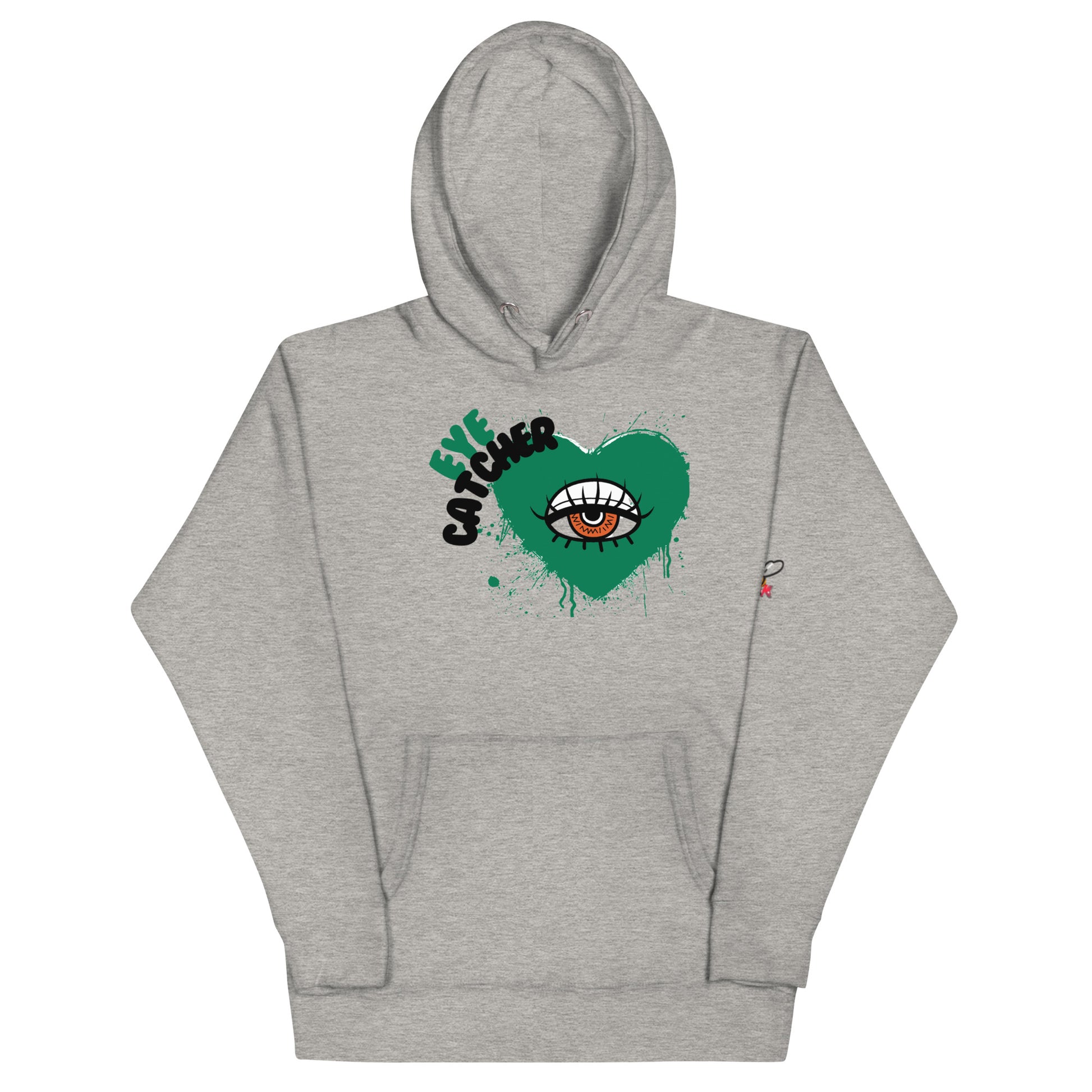 Beesmoove eye catcher green Unisex Hoodie - Beesmoove