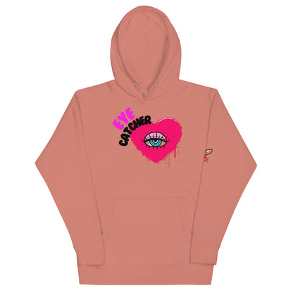 Beesmoove eye catcher pink Unisex Hoodie - Beesmoove