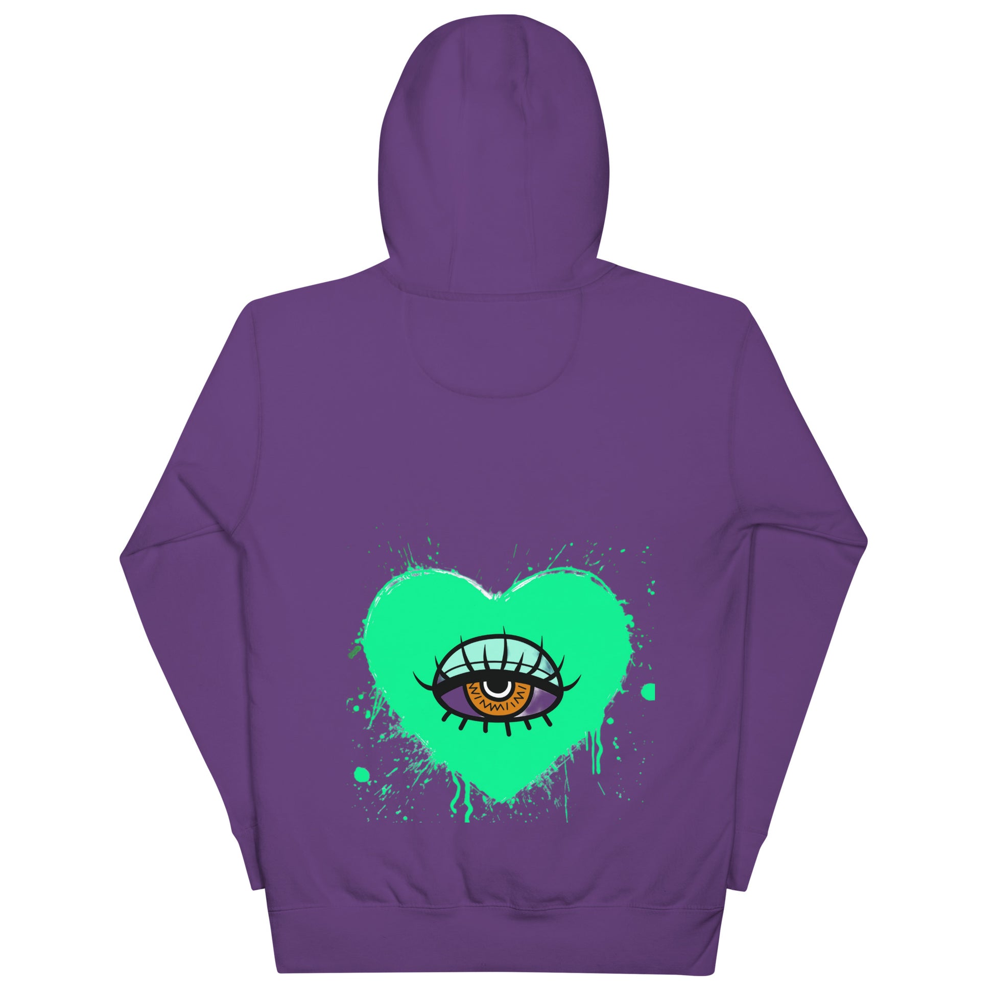 Beesmoove eye catcher green Unisex Hoodie - Beesmoove