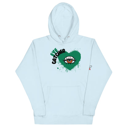 Beesmoove eye catcher green Unisex Hoodie - Beesmoove