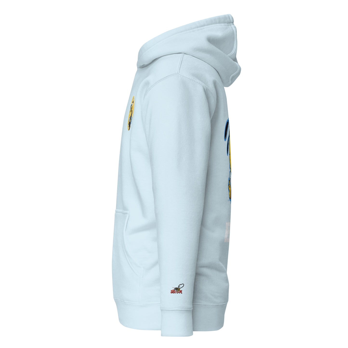 Beesmoove big bee always flick’n Unisex Hoodie - Beesmoove