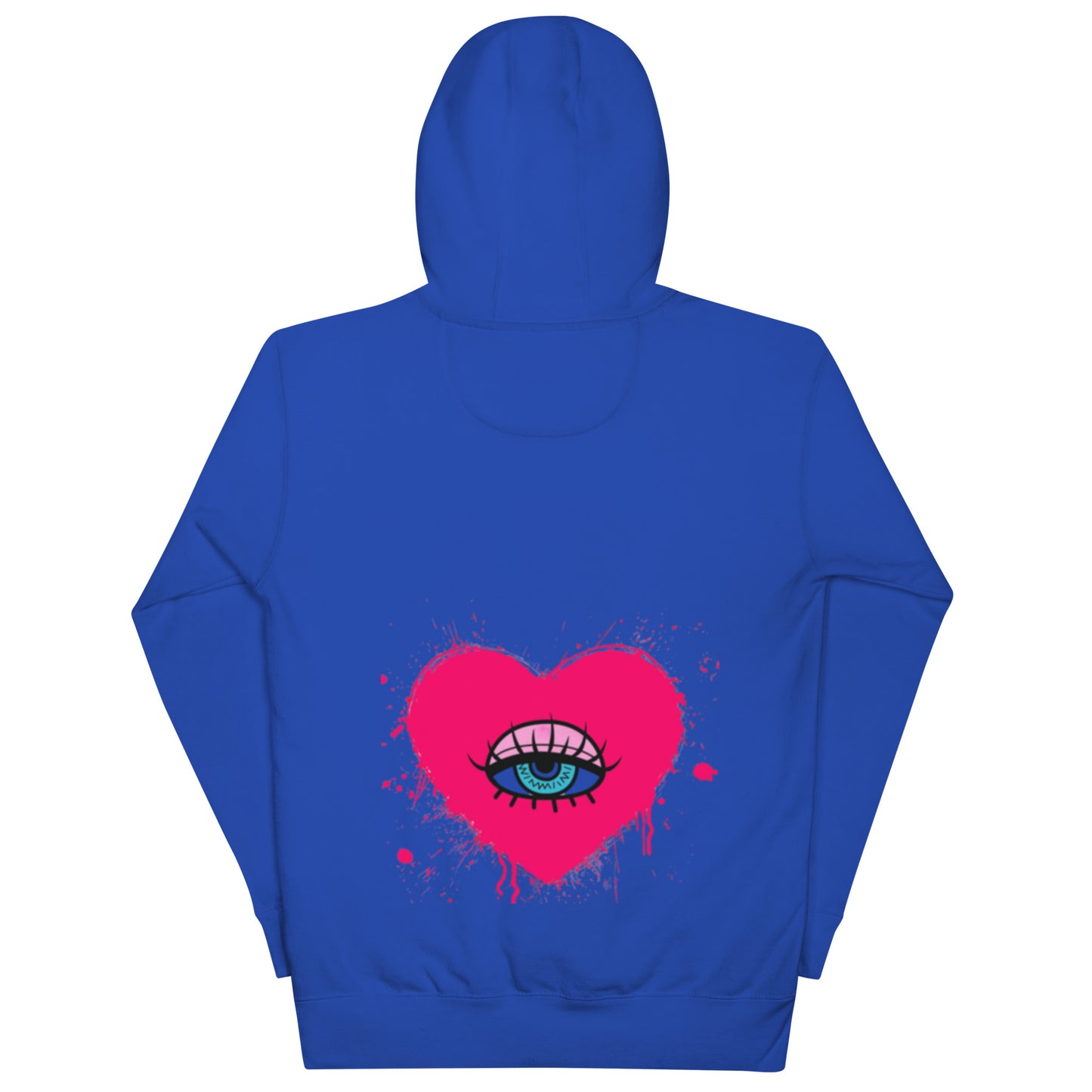 Beesmoove eye catcher pink Unisex Hoodie - Beesmoove