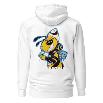 Beesmoove big bee always flick’n Unisex Hoodie - Beesmoove