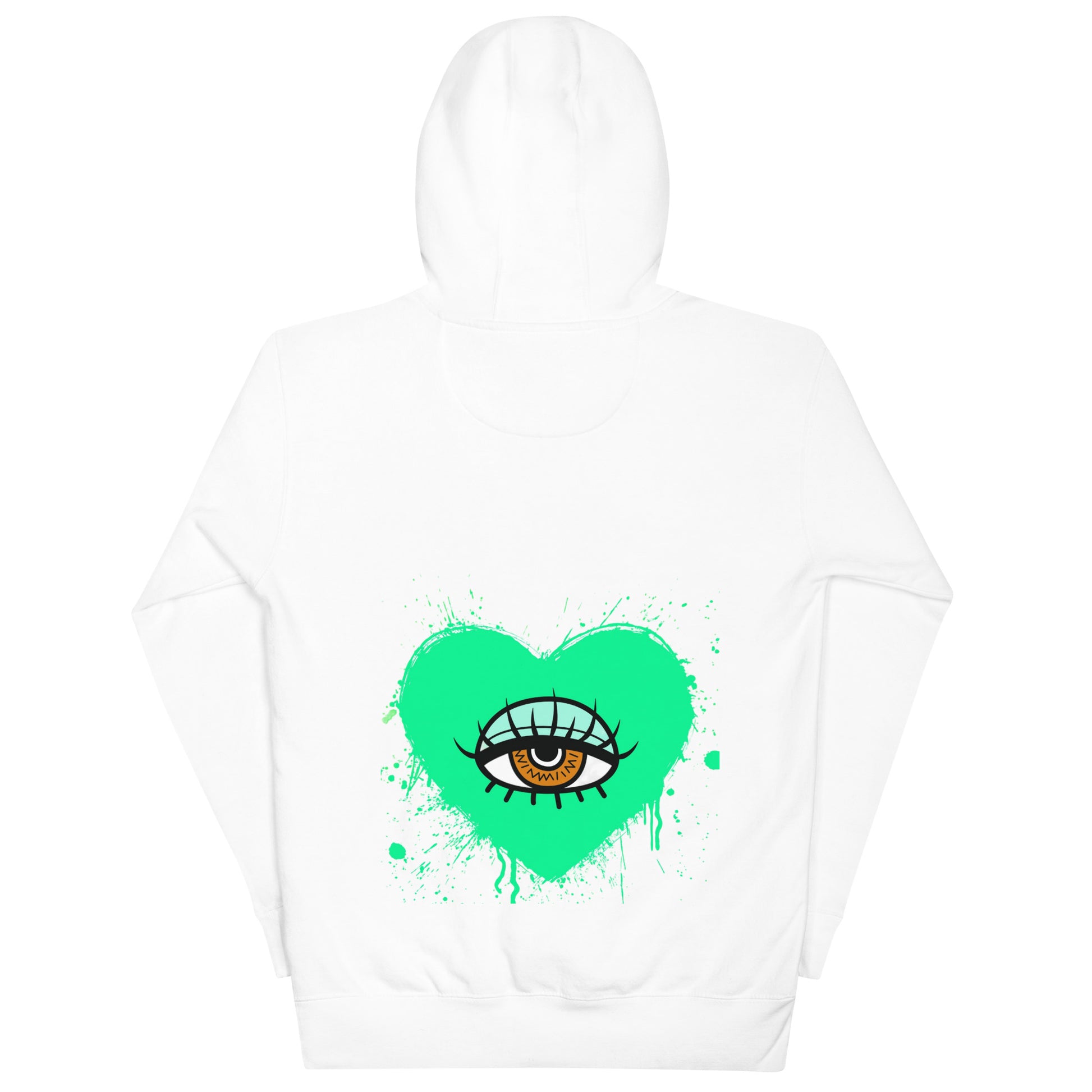 Beesmoove eye catcher green Unisex Hoodie - Beesmoove