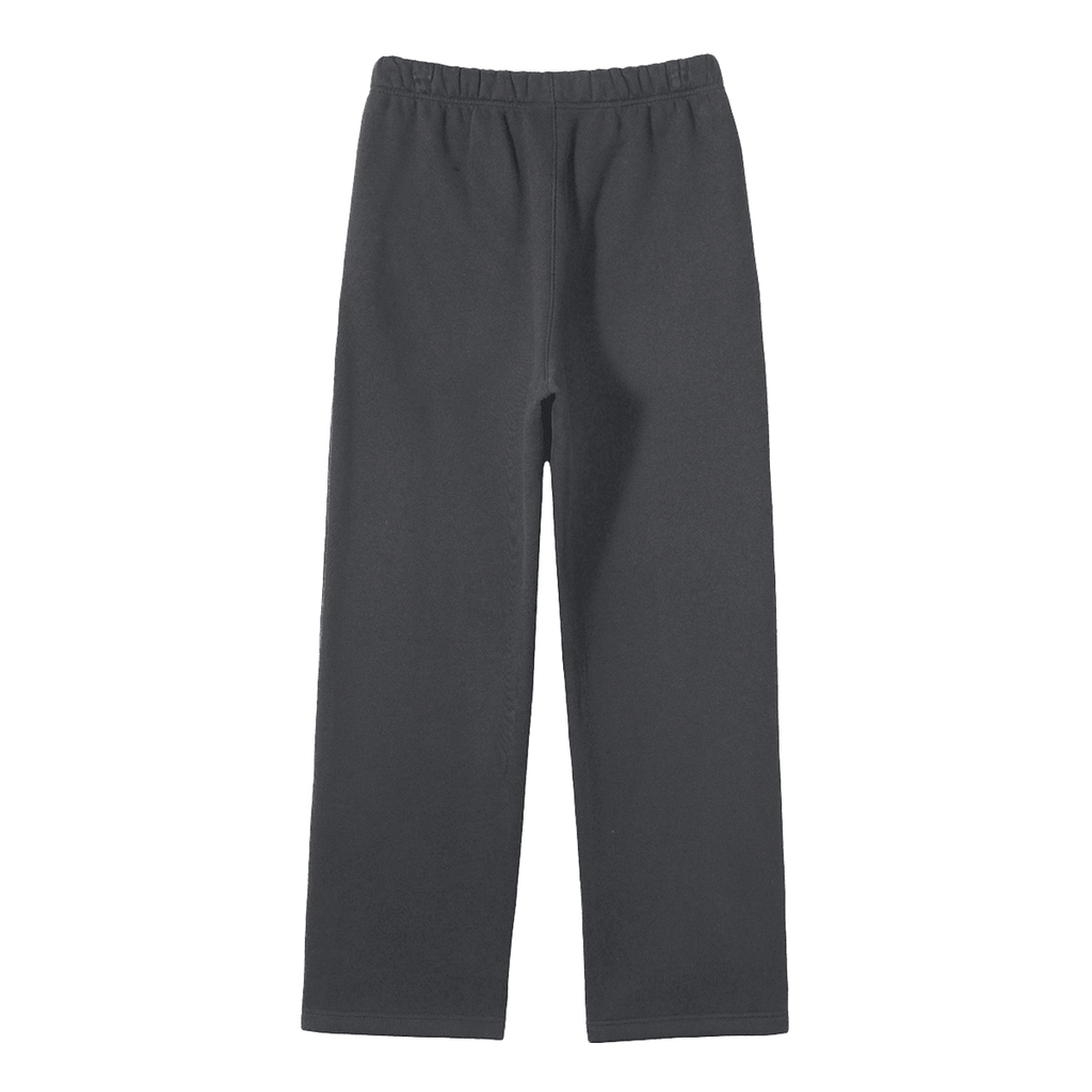 Unisex Solid Color Fleece Straight Leg Pants - Beesmoove