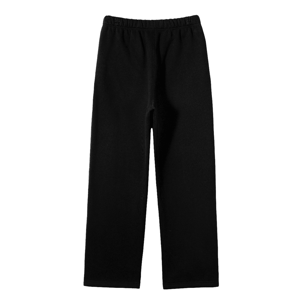 Unisex Solid Color Fleece Straight Leg Pants - Beesmoove