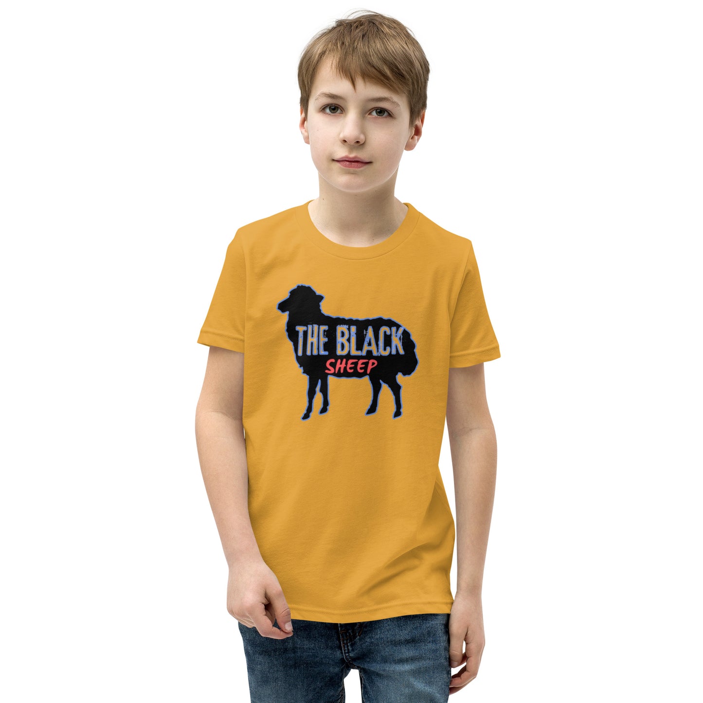 Beesmoove the black sheep Youth Short Sleeve T-Shirt - Beesmoove