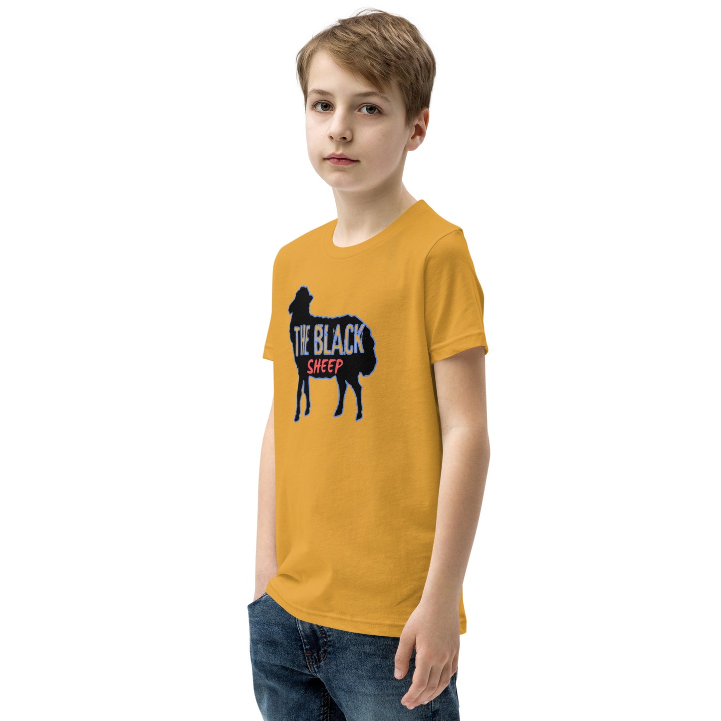 Beesmoove the black sheep Youth Short Sleeve T-Shirt - Beesmoove