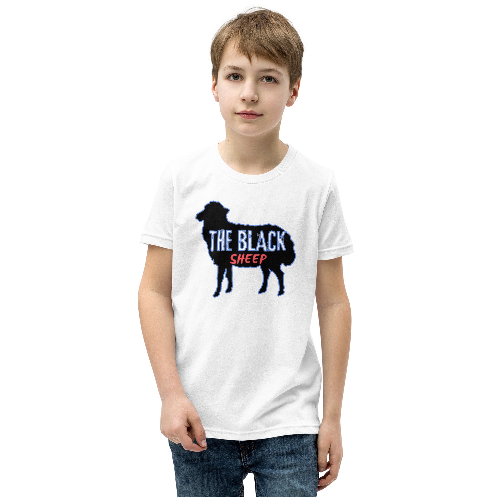 Beesmoove the black sheep Youth Short Sleeve T-Shirt - Beesmoove