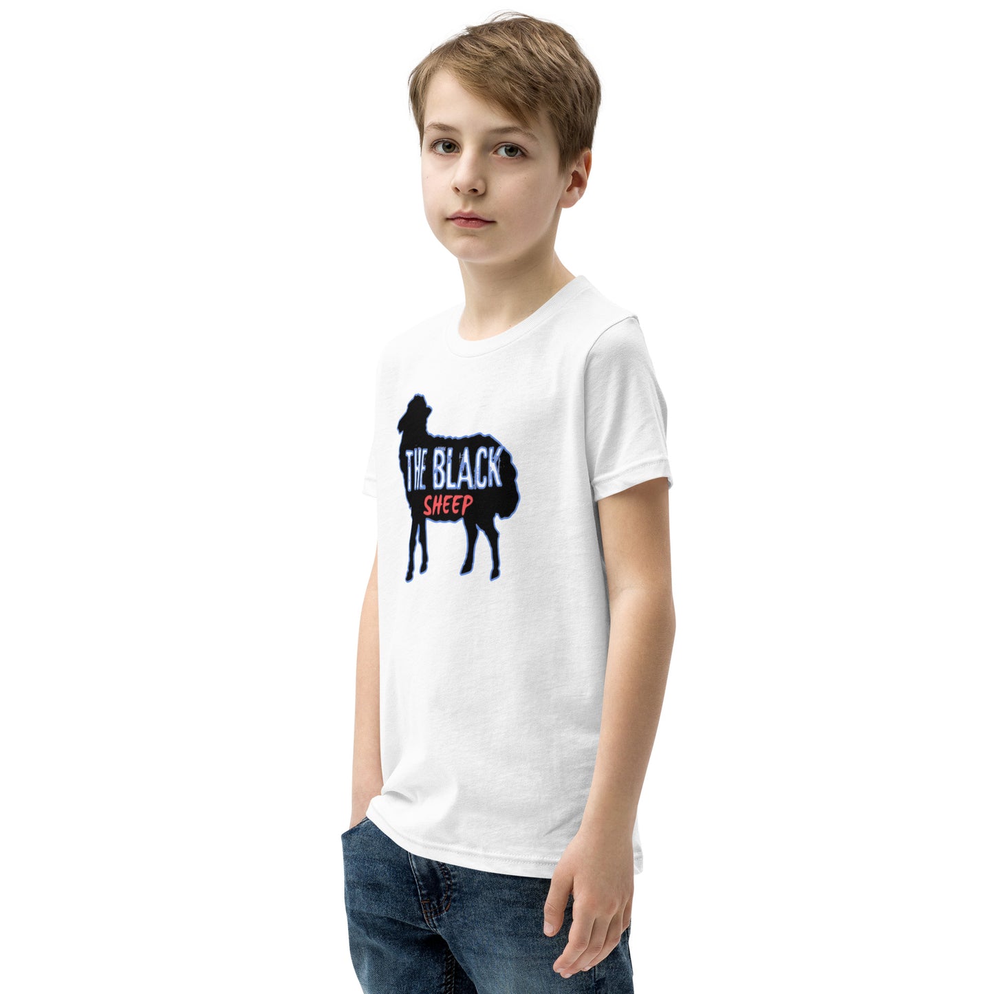 Beesmoove the black sheep Youth Short Sleeve T-Shirt - Beesmoove