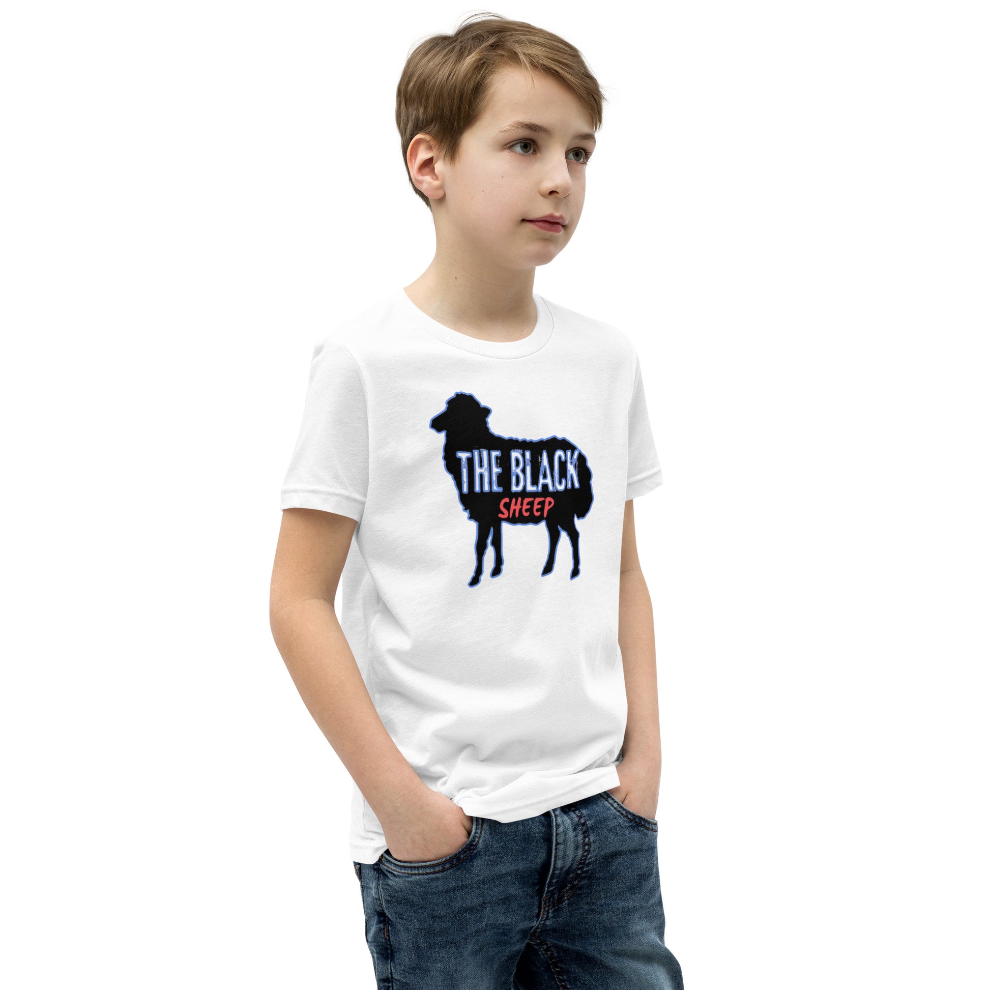 Beesmoove the black sheep Youth Short Sleeve T-Shirt - Beesmoove