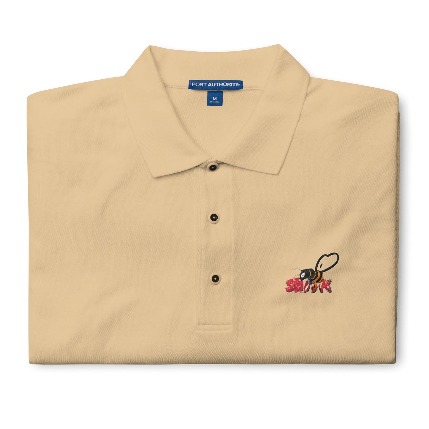 Beesmoove ink red Men's Premium Polo - Beesmoove